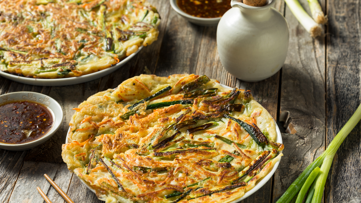 Pa Jun (Korean Pancake With Scallions) Recipe