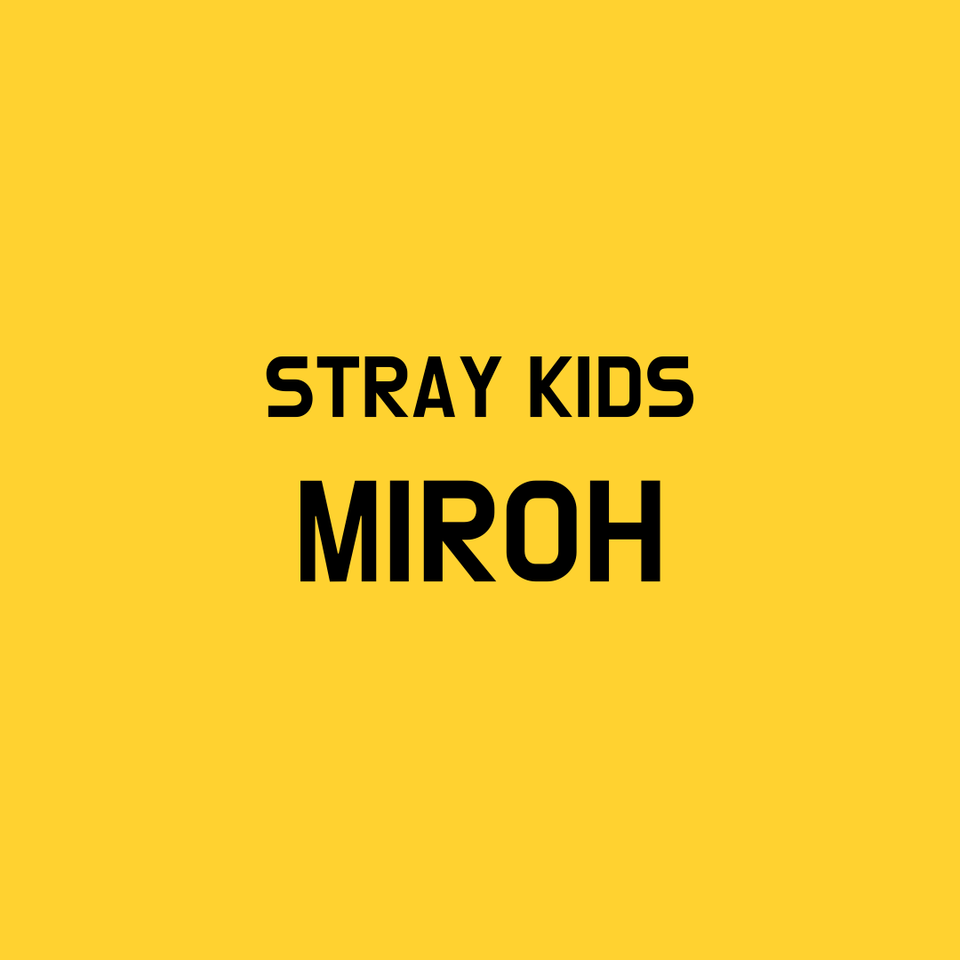 Stray Kids Miroh