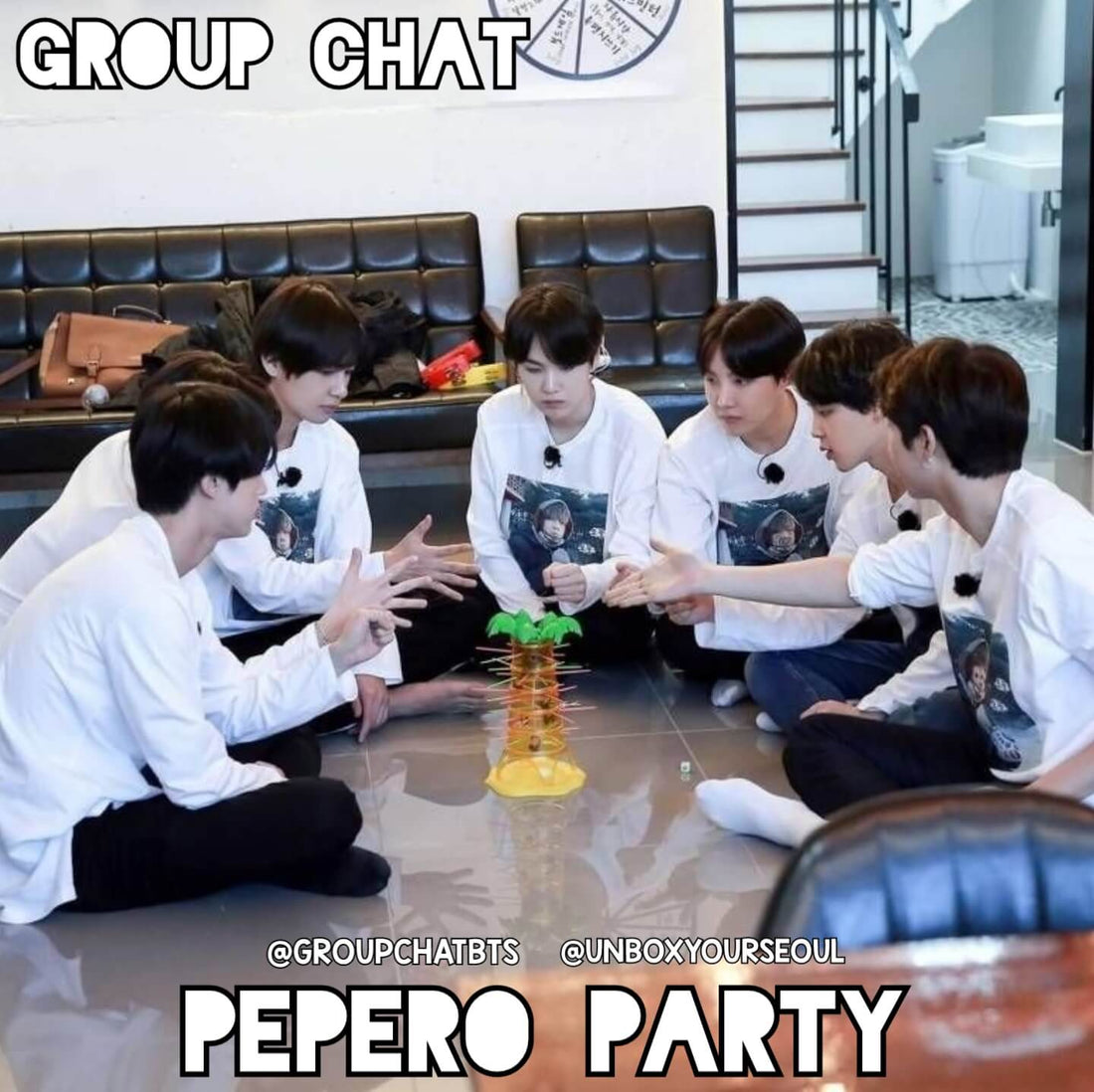 [Group Chat BTS] Pepero Party