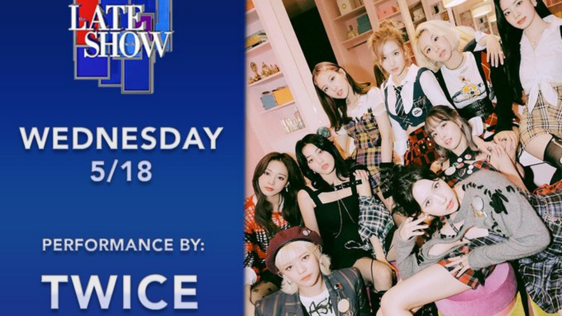 TWICE Invited to The Late Show with Stephen Colbert