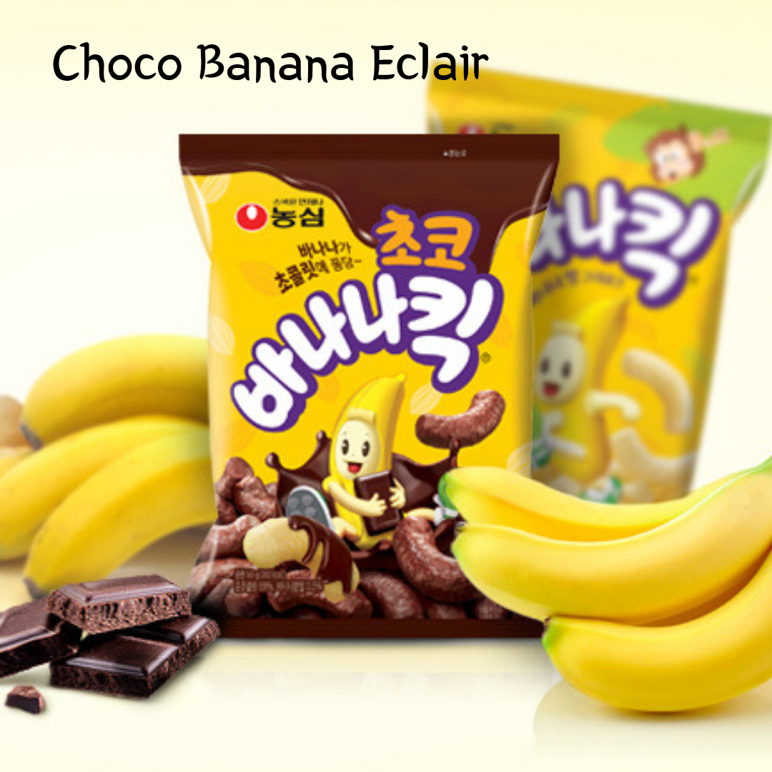 Choco Banana Eclair: A Unique Korean Taste