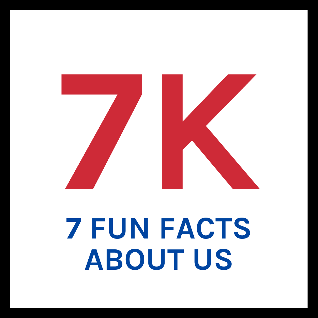 7K Celebrations & 7 Fun Facts about Us