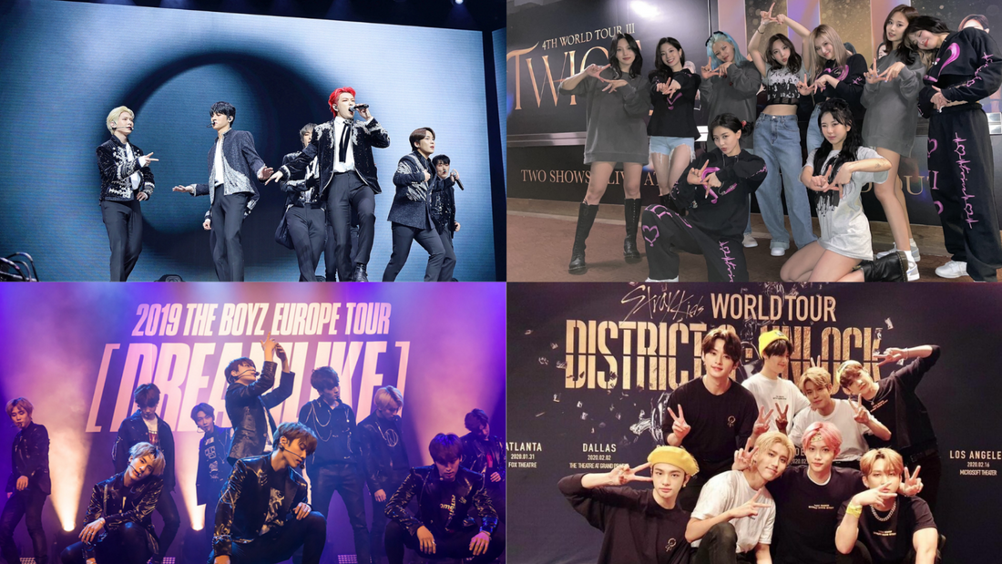 K-pop Groups on World Tour in The Summer of 2022