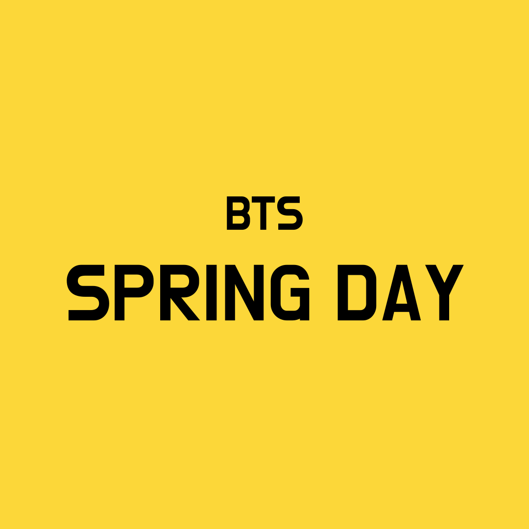 BTS Spring Day