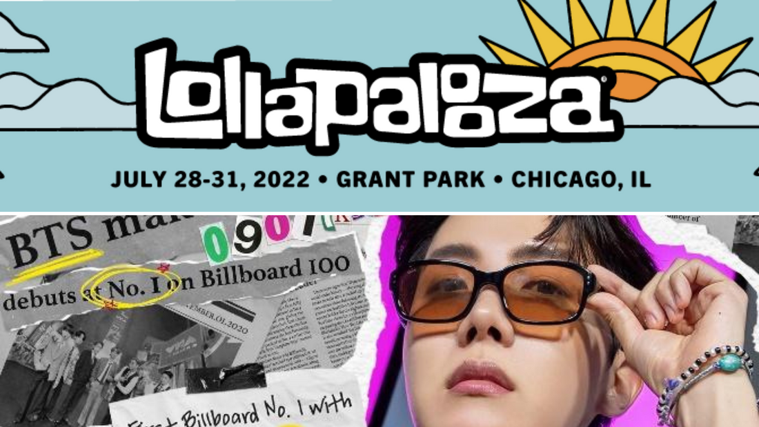 J-Hope Announced as Headlining Act for Lollapalooza 2022
