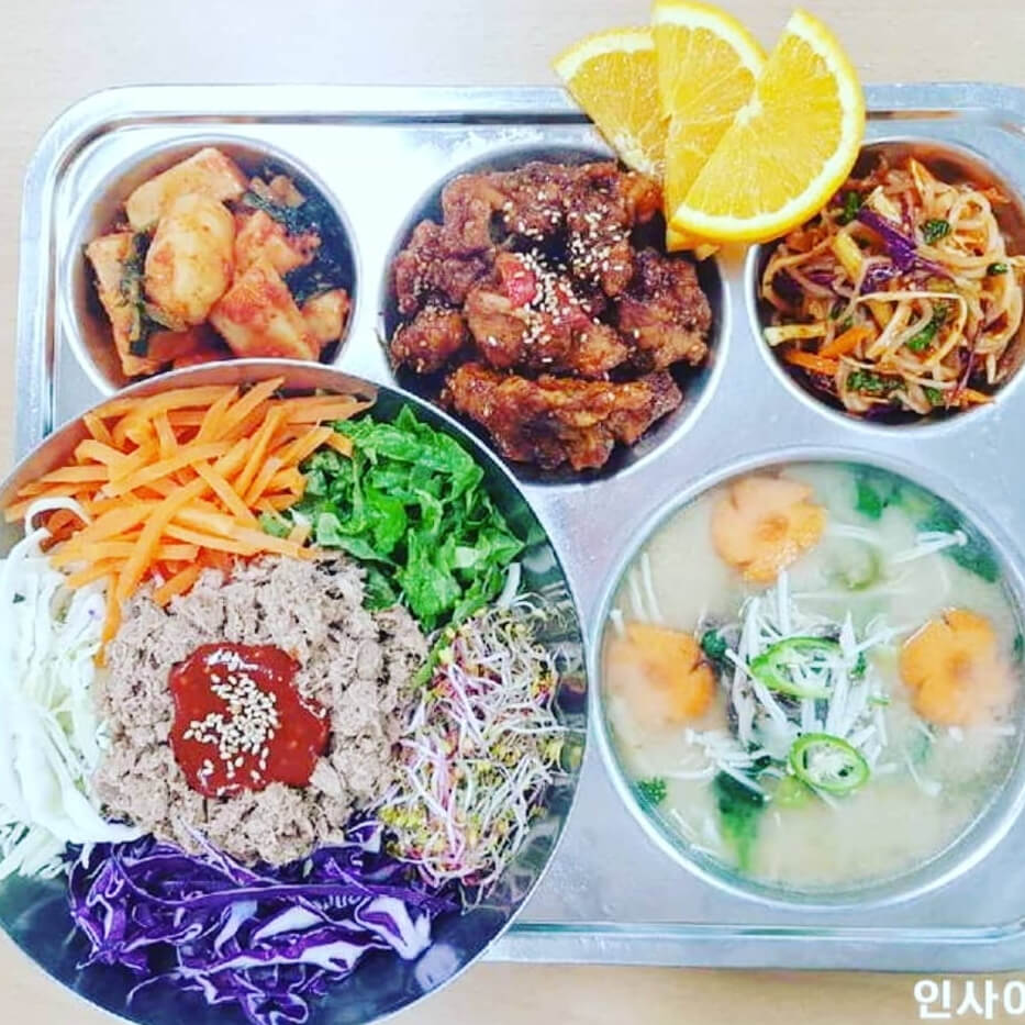Have you ever wondered what school meals in Korea are like?
