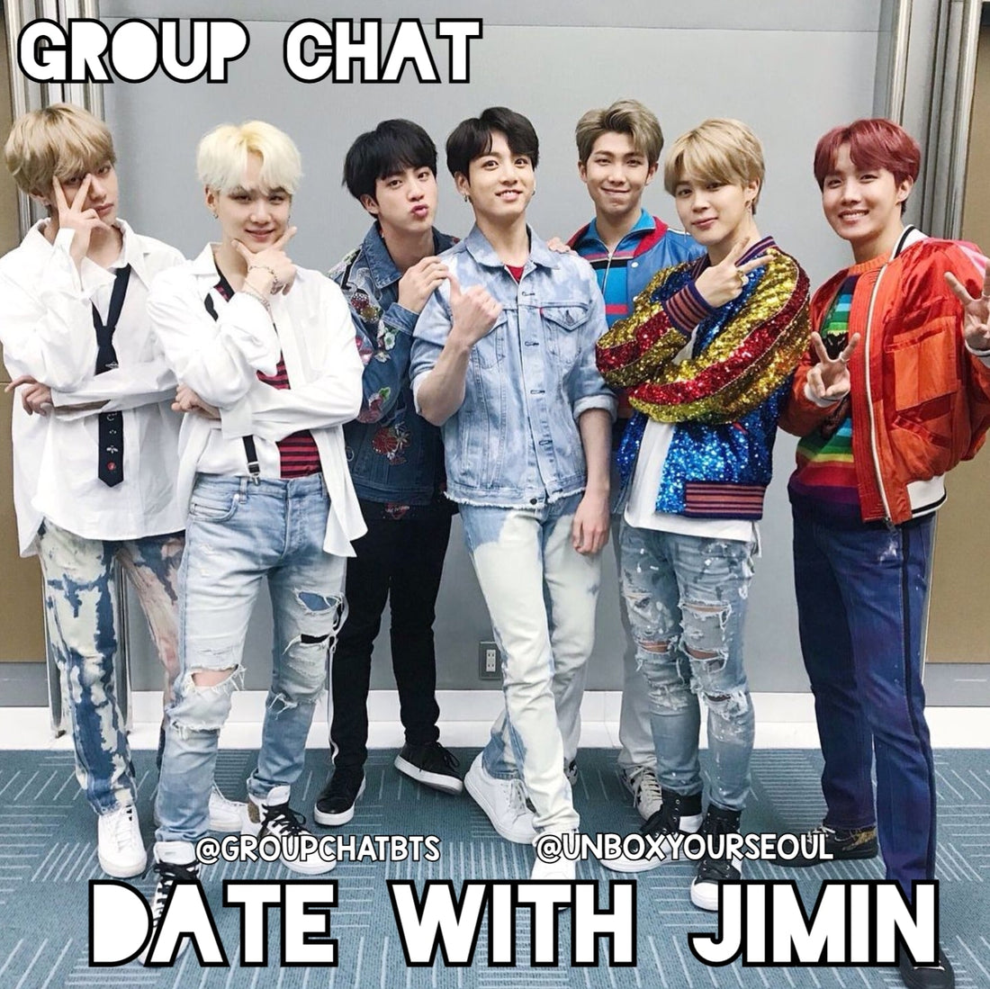 [Group Chat BTS] Date with Jimin
