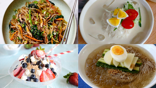 Summer Korean dishes