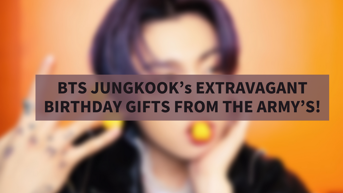 BTS JUNGKOOK’s EXTRAVAGANT BIRTHDAY GIFTS FROM THE ARMY’S!