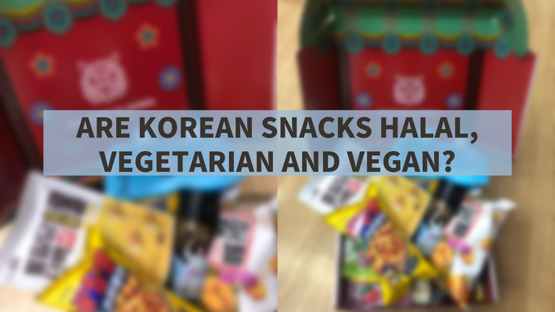 ARE KOREAN SNACKS HALAL, VEGETARIAN AND VEGAN?