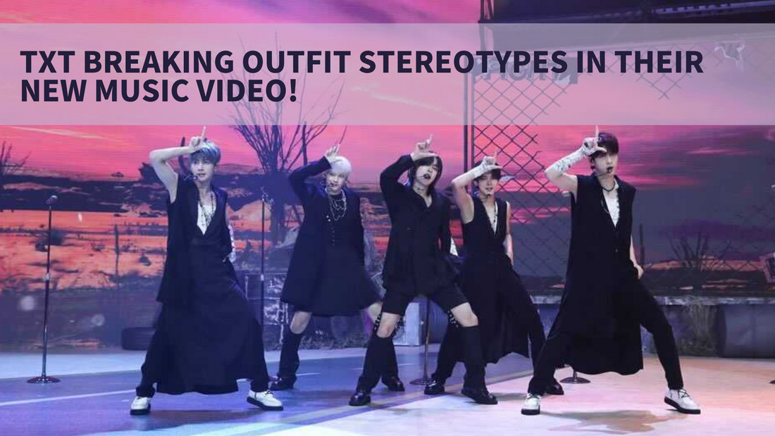 TXT BREAKING OUTFIT STEREOTYPES IN THEIR NEW MUSIC VIDEO