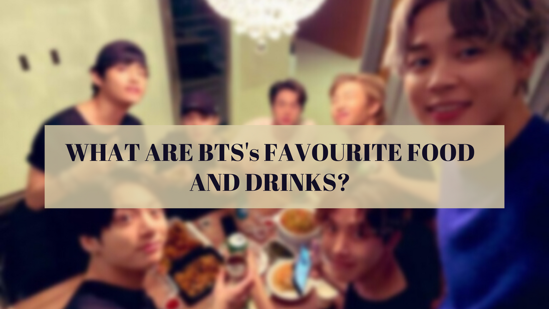 WHAT ARE BTS's FAVORITE FOOD AND DRINKS?