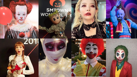 K-Pop Idol's Iconic Halloween Costumes!