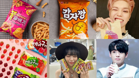 15 favorite snacks of K-pop idols
