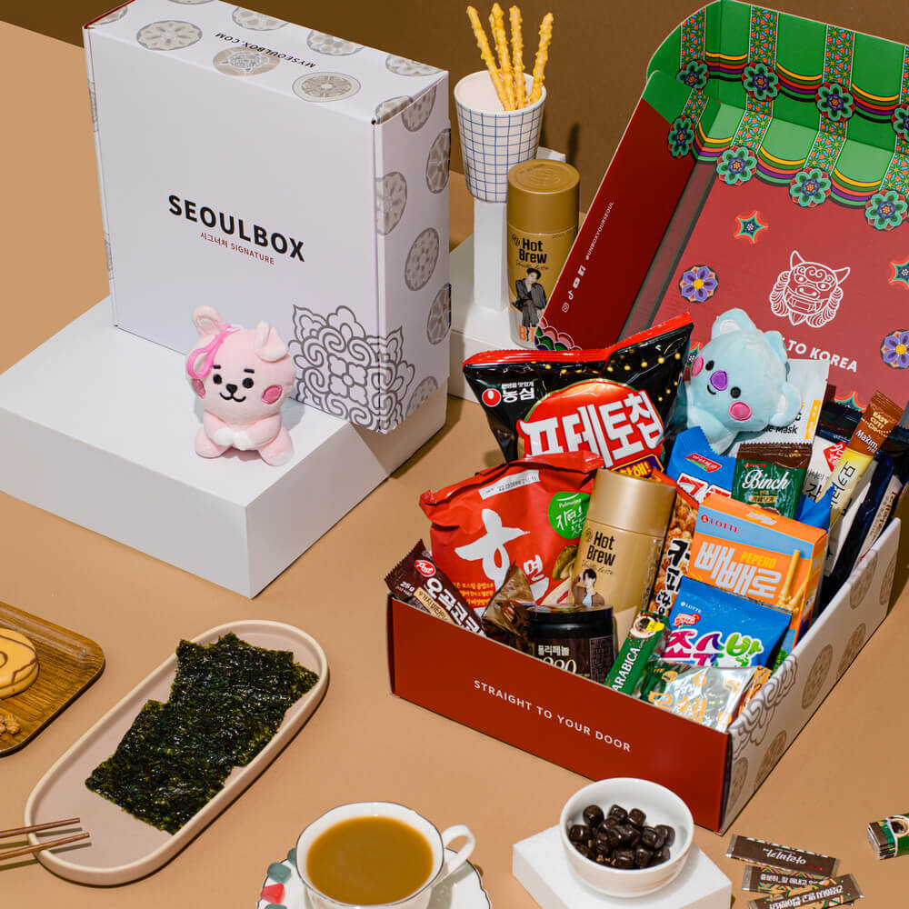 Korean snack box subscription