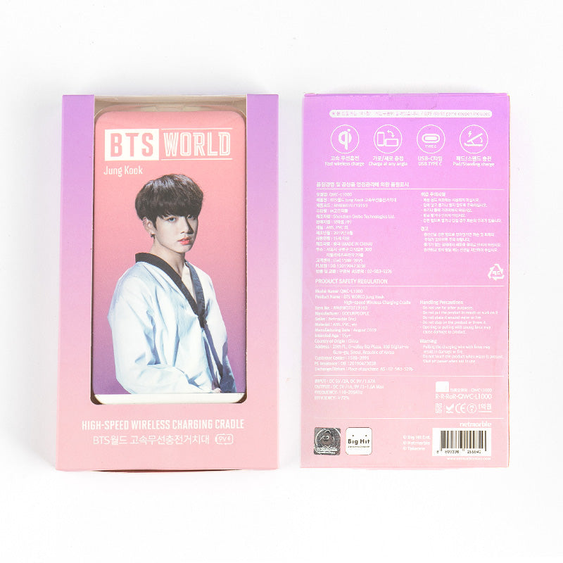 BTS WORLD WIRELESS PHONE CHARGER