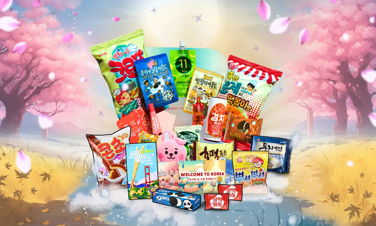 Korean snack box